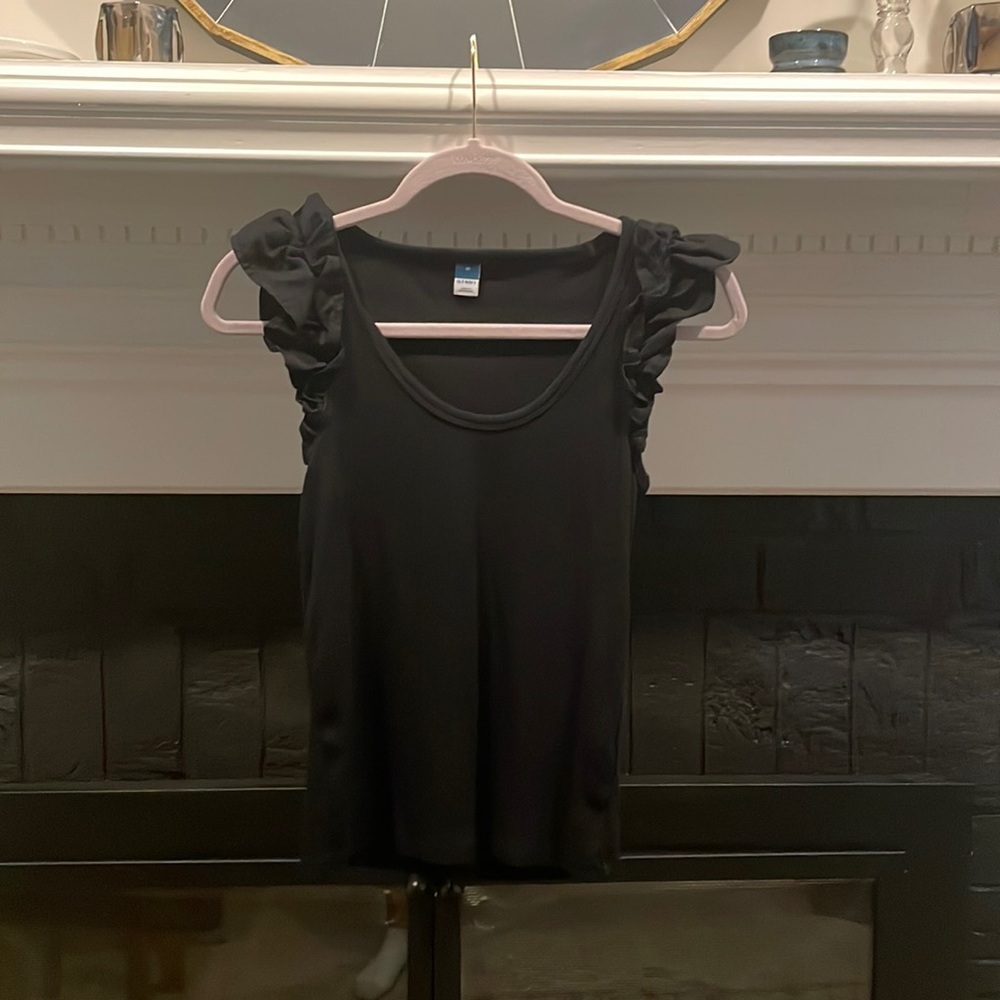 Ruffled Sleeved top